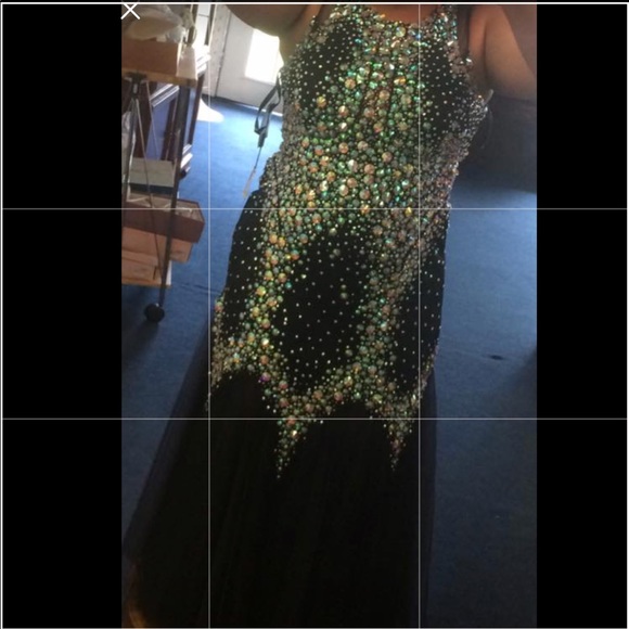 Black Prom Dress - Picture 1 of 3